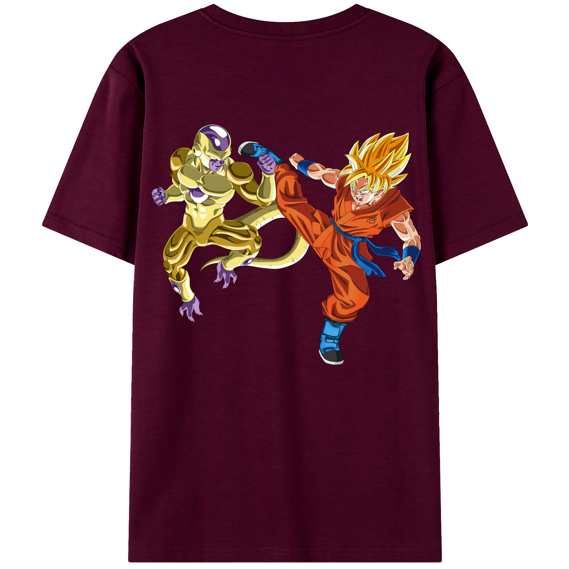 （画像用） ドラゴンボール DRAGON BALL レディース半袖Tシャツ(バックプリント)